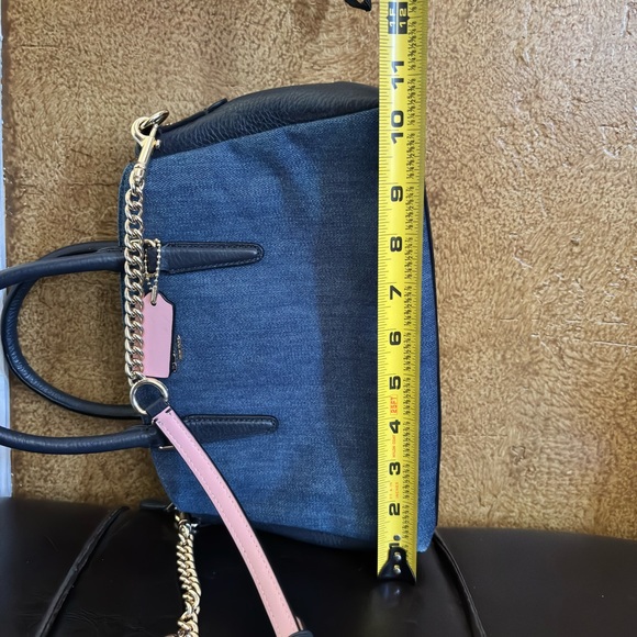 Coach Blue and Black Crossbody Bag - Picture 15 of 15